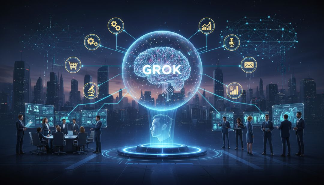 grok של אילון מאסק: מה זה, למי זה מיועד וכיצד זה משנה את עולם העסקים