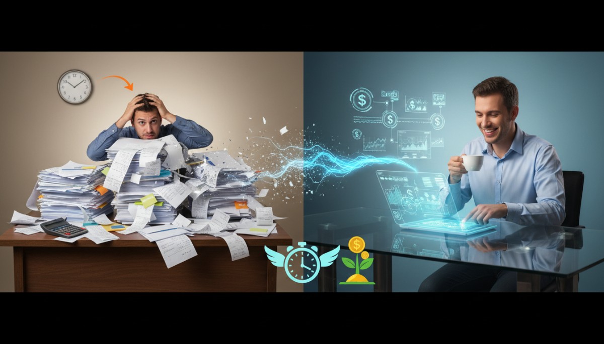 איך אוטומציה משנה את הנהלת החשבונות: חיסכון בזמן וכסף לעסקים קטנים