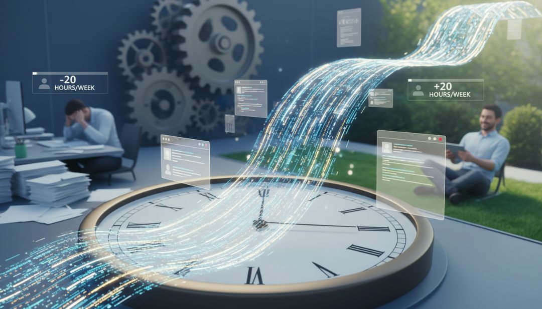 איך לחסוך 20 שעות עבודה בשבוע עם 3 אוטומציות פשוטות